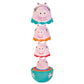 Toomies Peppa Pig Nesting Family - Includes Peppa Pig, Mummy Pig, Daddy Pig and Rattling George - Sorting and Pouring Toddler Ba