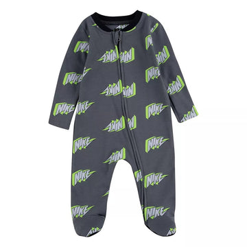 Nike Baby Boy'S Thunder Block Footed Coverall (Infant) Smoke Grey 6 Months