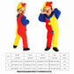 Qiaoniuniu Halloween Child'S Clown Costume Kids Baby Jumpsuits Toddlers Dress Up With Clown Nose And Clown Hat Small (2-4 Years)