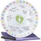 Simplicity 'Warm Wishes For Baby' Baby Shower Autograph Plate, 12'' D