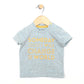 Robeez Baby Boys Short Sleeve Tee, Change The World Blue, 6 Months
