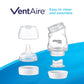 Playtex Baby Ventaire Complete Tummy Comfort Baby Bottle, Anti-Colic & Anti-Reflux, Clear, 9 Oz, 3 Count