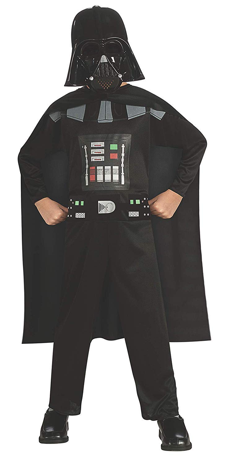 Rubies Girls Star Wars Classic Darth Vader Costume, Medium