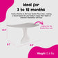 Bumbo Seat Tray Attachment, Baby Infant Child Toddler Floor Seat Eating Tray Activity Play Top Accessory For Boys And Girls 3 To