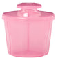 Dr. Brown'S Baby Formula Dispenser With Snap-On Lid For On-The-Go Feedings,Milk Powder Dispenser For Traveling With Infant,Pink