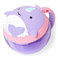 Skip Hop Baby,Plastic Snack Container, Zoo Snack Cup, Narwhal