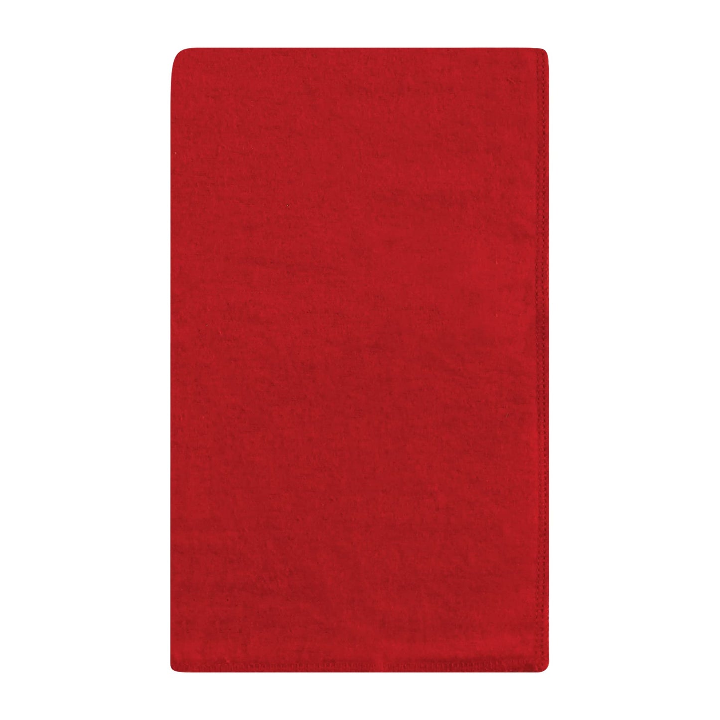 Hudson Baby Unisex Baby Cotton Flannel Burp Cloths, White Tartan, One Size