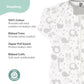 The Peanutshell Newborn Layette Set In Unisex Grey - 23 Piece Newborn Clothes & Accessories Set - Fits Newborns To 3 Months