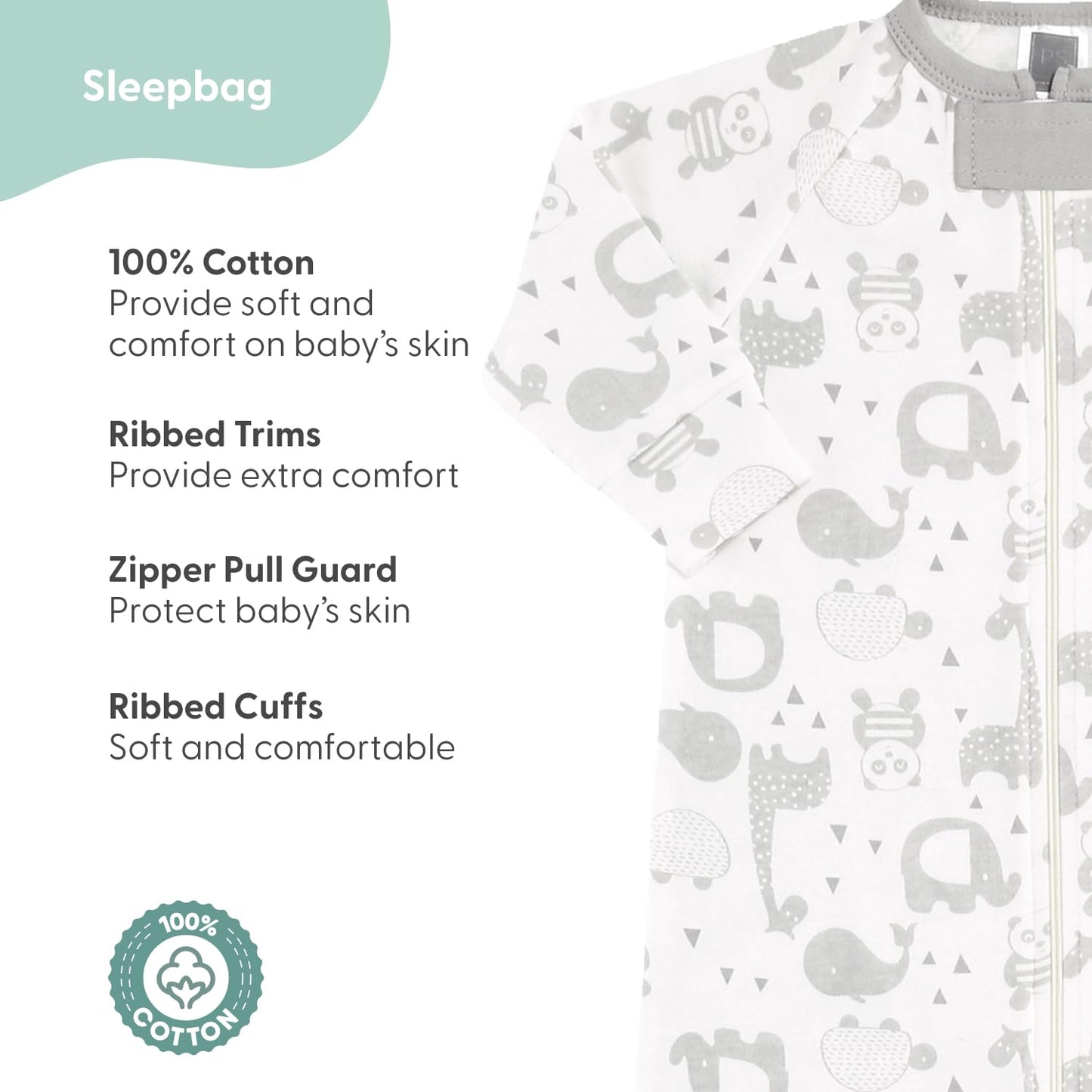 The Peanutshell Newborn Layette Set In Unisex Grey - 23 Piece Newborn Clothes & Accessories Set - Fits Newborns To 3 Months