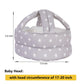 Umtiti Baby Adjustable Helmet, Lightweight And Soft.Great For Baby Learning To Walk And Crawl.Gray Star