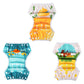 Alva 3-Pack Reusable Swim Diapers (Small, 10-19 Lbs) - Adjustable, Waterproof, Unisex Incontinence Protector For Baby Boys & Gir