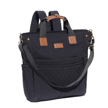 Esvan Diaper Tote Bag Totepack Backpack Crossbody Bag 3 In 1 For Women Laptop Backpack Multifunctional With Insulated Pockets
