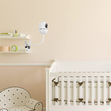 Flexible Baby Monitor Mount Compatible With Hellobaby Hb65/Hb6550/Hb6558/Hb66/Hb248,Anmeate Sm935E/Sm650 Baby Monitor,Baby Camer