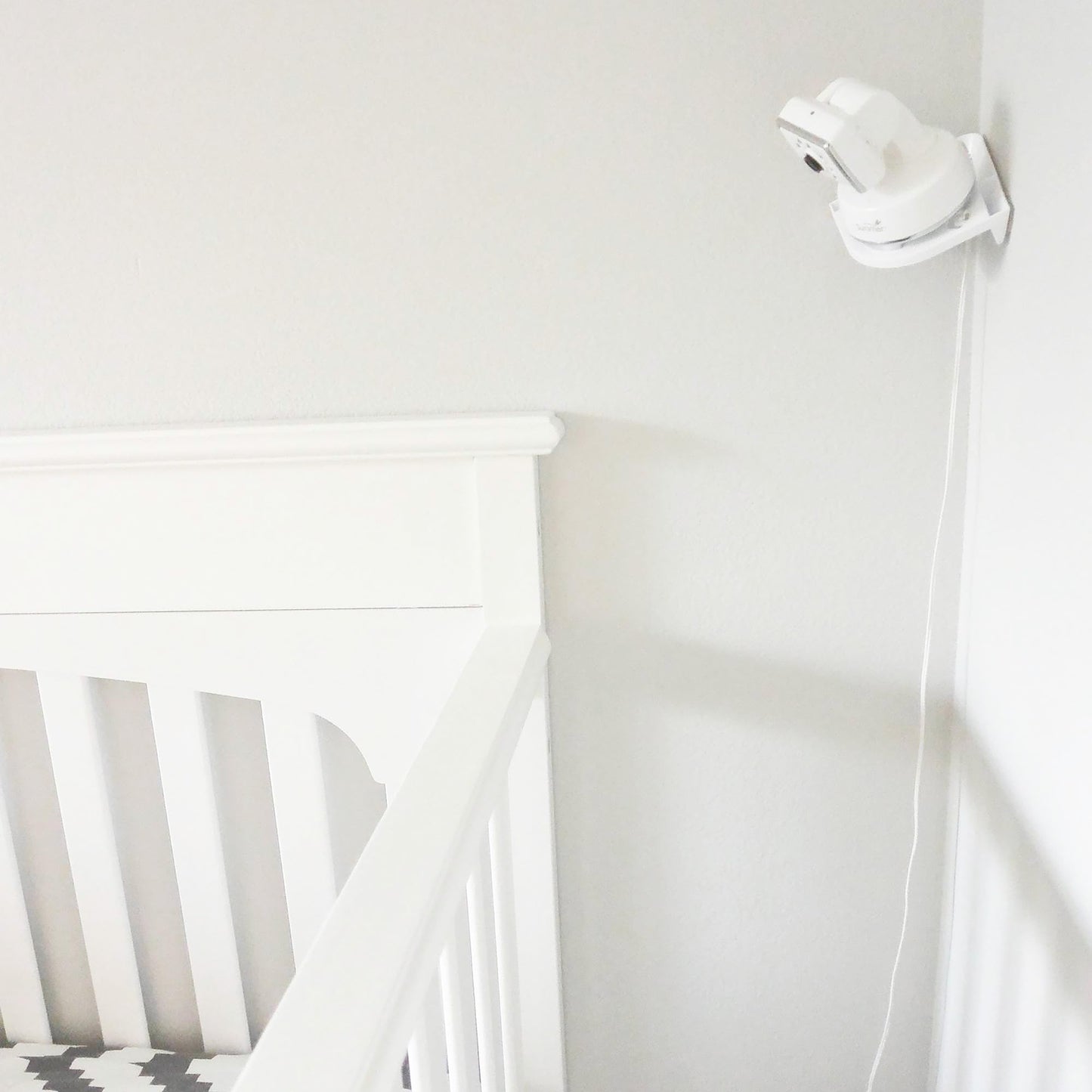 Vusee Anywhere Baby Monitor Mount - Universal Baby Camera Holder; Indoor Security Camera Holder - Small Adhesive Shelf By Storag