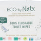 Naty Eco-Sensitive Toddler Wipes - Resealable Top - 42 Ct
