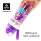 Home Tune Cute Water Bottle For School Kids Girls, Soft Silicone Chug Lid & Bpa Free & Leak Proof One Click Open Flip Top & Easy
