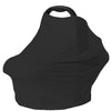 Carseat Covers For Baby Breastfeeding - Multi Use Car Seat Canopy Cover, Infant Stroller Canopy Cover For Boy And Girls (Black P