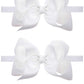 Zoonai 2Pcs Baby Girl Infant Large Hair Bow Headband Toddler Hair Band Accessories