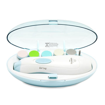 Little Martin   S Drawer Baby Nail Trimmer File With Light - Safe Electric Nail Clippers Kit For Newborn Infant Toddler Kids Toe