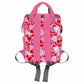Customized School Bag With Name, Large Capacity Waterproof Diaper Bag, Beautiful Girl Print Monogram Nappy Backpack With Thermal