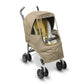 Manito Elegance Alpha Stroller Weather Shield/Rain Cover - Beige