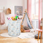 Ntaohamper Kids Laundry Hamper,Elephant Laundry Basket,Baby Boy Nursery Hamper,Waterproof Storage Bin For Bedroom,Clothes Organi