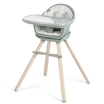 Maxi-Cosi Moa 8-In-1 High Chairs For Babies And Toddlers, Machine Washable Infant High Chair, Compact, Convertible High Chair Li