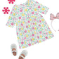 Pantaloons Baby Girls OffWhite Dress Regular Fit,Snow White,69 M