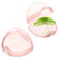 Accmor Pacifier Case, Pacifier Holder Case, Pacifier Container For Travel, Bpa Free,Transparent Pink, 6 Pack