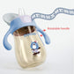 Potato Sippy Cups For Toddlers With Straw Spill Proof, Ppsu Learner Cup With Handle For Boy, Water Bottle For Baby 6 Months With