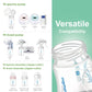 Maymom Wide-Mouth Milk Storage And Feeding Collection Bottle With Nipple, Dome Cap, Bottle Top, Sureseal Sealing Disk; Compatibl