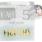Giftsforyounow My First Milestone Baby Age Blocks