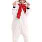 Atoz Onesie For Kids, Animal Pajamas Halloween Cosplay Costume For Girls Boys, Snowman 8-9Y