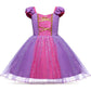 Dressy Daisy Princess Costume Fancy Sparkle Tulle Dress Up for Baby Girls, Halloween Birthday Party Outfit Size 12-18 Months, Pu