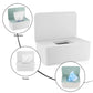 Xhjzgctech 2Pcs Diaper Wipes Dispenser, Refillable Wipe Container, Wipe Container With Sealing Design Lid, Keep Wipes Fresh,Wet
