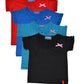 CLEVER Baby Girls Tshirt(ZCGT004PC403912 Month_Multi_912 Month) Pack of 4