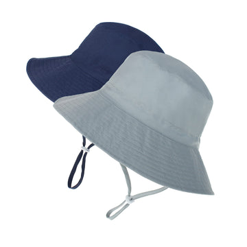 Baby Sun Hat Toddler Summer Upf 50+ Sun Protection Baby Boy Hats Beach Hats Wide Brim Bucket For Baby Girl Adjustable Kid Cap A