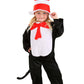 elope Dr. Seuss Cat in the Hat Toddler Costume for Kids 2T-4T