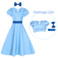 Nspstt Wendy Costume Girls Wendy Darling Costume Girl Halloween Princess Dress, 150