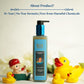 Blue Nectar Baby Wash For Bath With Organic Ghee | Gentle Cleanser Body Wash For Kids | Top To Toe Wash For Baby With Natural Mo
