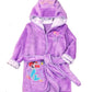 Jung Kook Toddler Baby Boys Girls Cartoon Bathrobe Cape Beach Towel Hoodie Robe Night-Robe