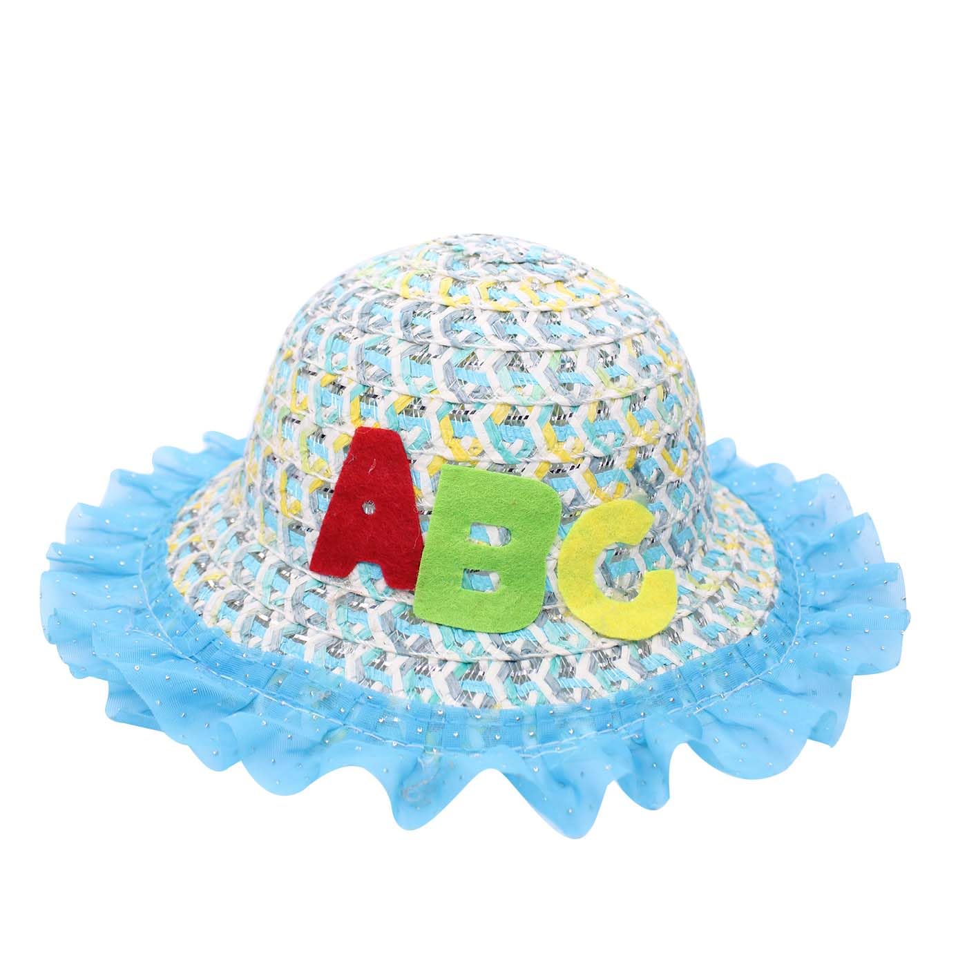 Confidence Summer Hats For Children | Sun Protection Travel Beach Caps For Babies And Kids (Pack Of 1) (In, Alpha, S, Blue)