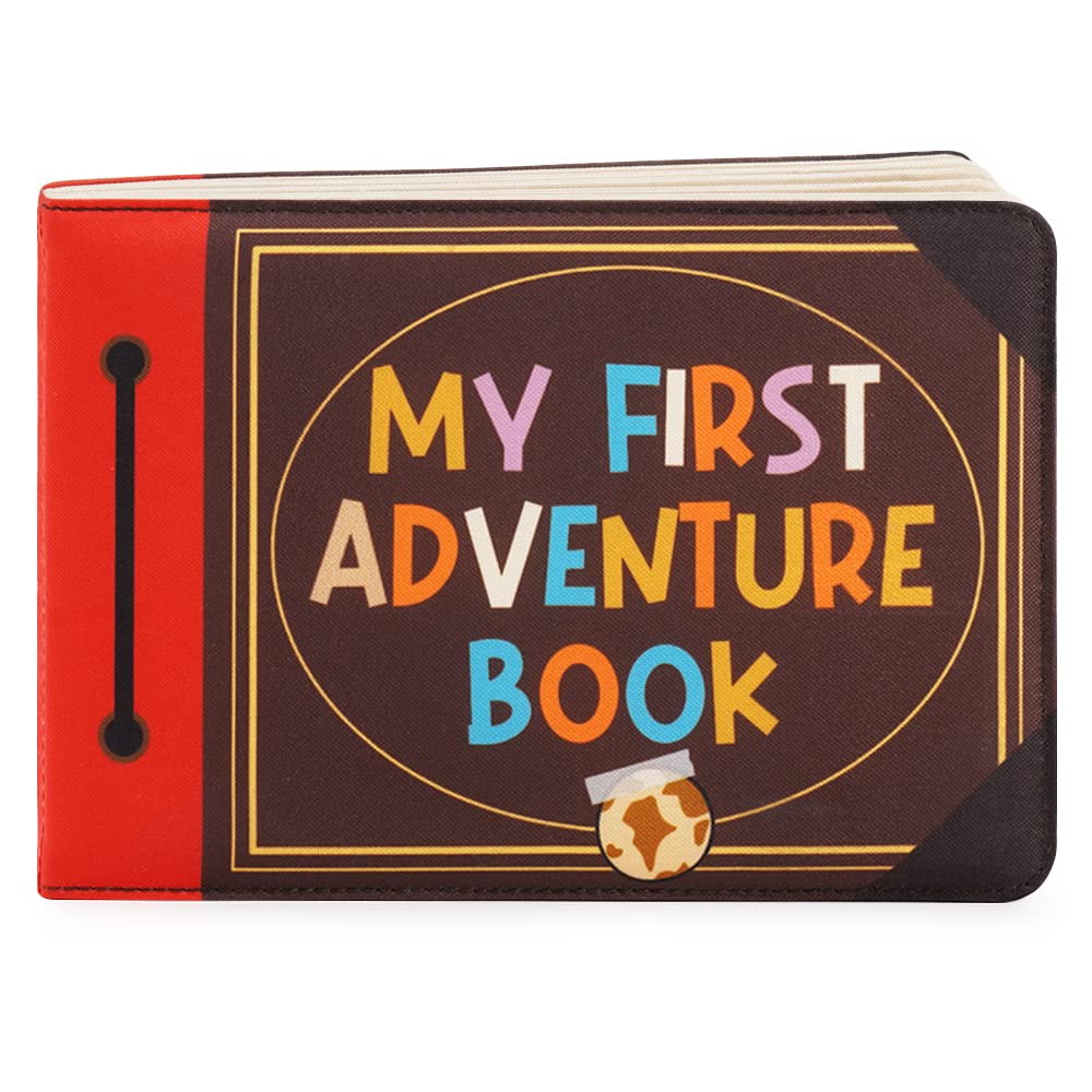 Urban Kiddy My First Adventure Book | Baby Photo Album | Soft Baby Book First Year Baby Album Gift Set For Newborn Toddler & Kid