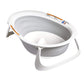Boon Naked Collapsible Baby Bathtub - Adjustable 2-Position Collapsible Baby Bath for Travel - Recline or Sit Up for Infants and