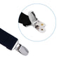 Elastic Mitten Clips Toddler Mitten And Glove Clips Stainless Steel Gloves Clips For Baby Kids Clothing Clips 2Black