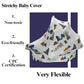 Baby Carseat Cover With Beanie, Adventure Mountain Infant Carseat Canopy For Boys Girls, Nursing Cover Breastfeeding Scarf For M