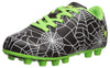 Vizari Baby Spiderweb Fg Size Soccer Shoe, Black/White/Green, 10 Regular Us Toddler