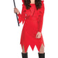 Amscan Suit Yourself Devious Devil Halloween Costume For Girls, Large, Includes Dress, Headband, Collar