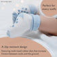 Cozyway Non Slip Toddler Socks 12 Pairs With Grip For Boys Girls Baby Infants Kids Anti Skid Cotton Crew Socks 3-5 Years