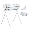 Evolur Supple Baby Spa Set - Complete Newborn Bath Essentials Kit with Baby Bathtub, Hammock Seat and Metal Frame | Infant Bath 